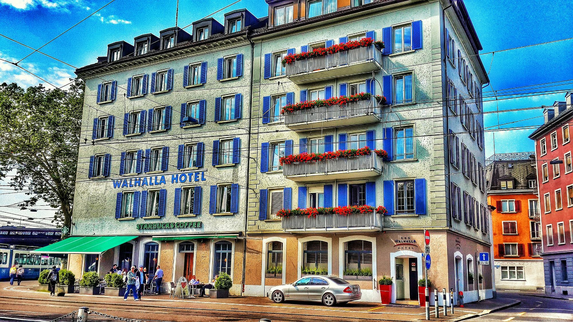 Walhalla Hotel Zürich Eksteriør billede